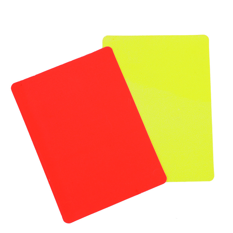 Leatherwork Tools - Set Kartu Merah Kuning Wasit dengan