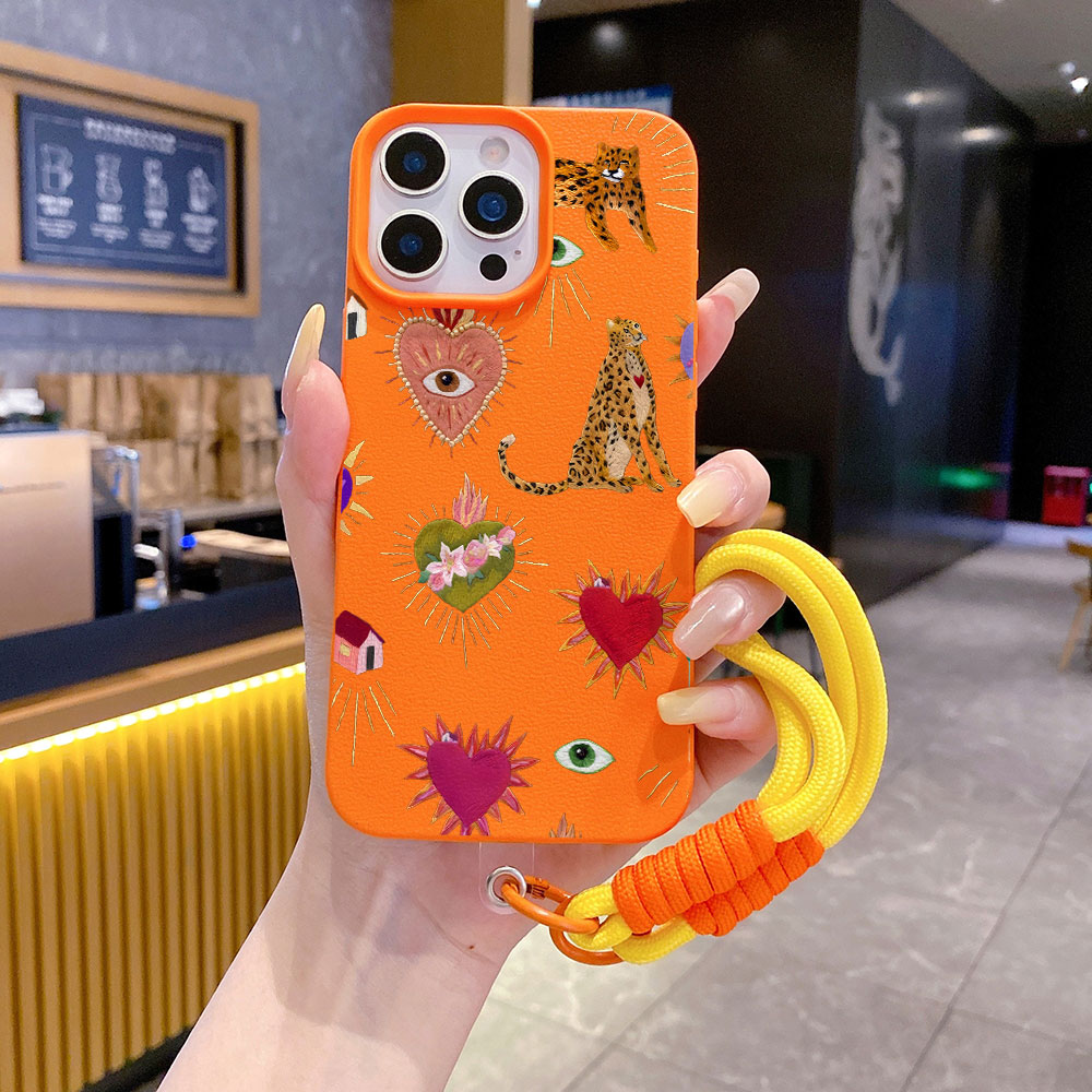 Leather X - Casing HP Kulit Motif Leopard untuk