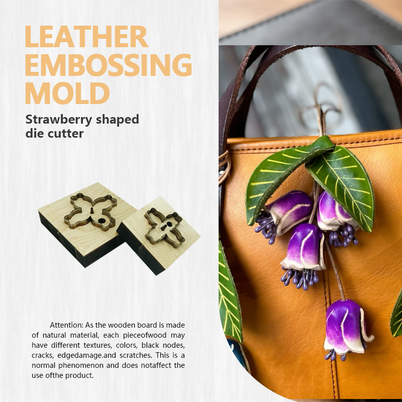 Leatherwork Flowers - Cetakan Pisau Kulit Motif Bunga Lonceng