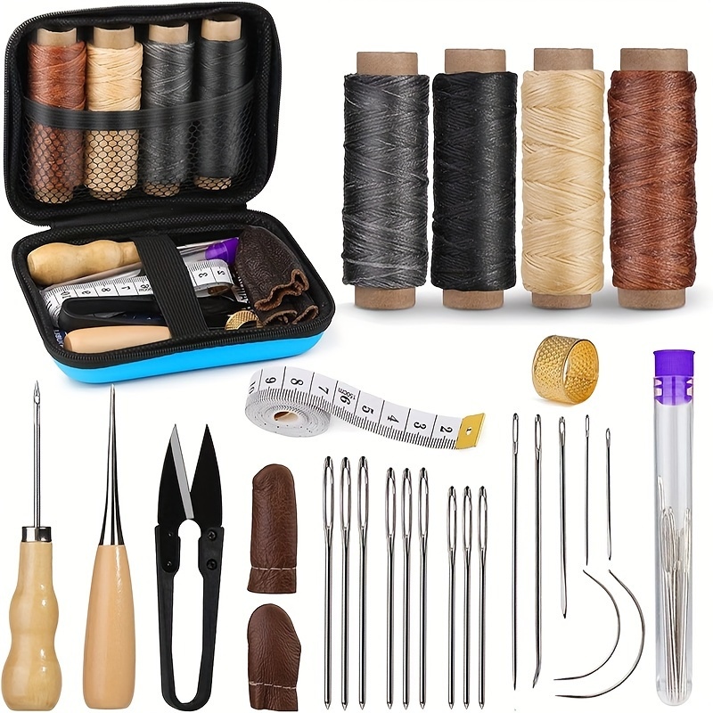 Leatherwork Thread - [Kit Kerja Kulit] Kit Jahit Kulit,