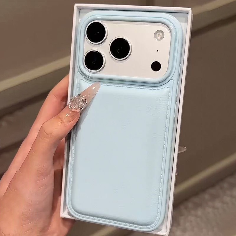 Leather X - Casing Bumper Kulit Mewah Tekstur Candy