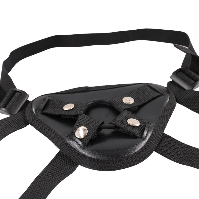 Leather Work Harness - Tali Pada Dildo Harness Mainan Seks