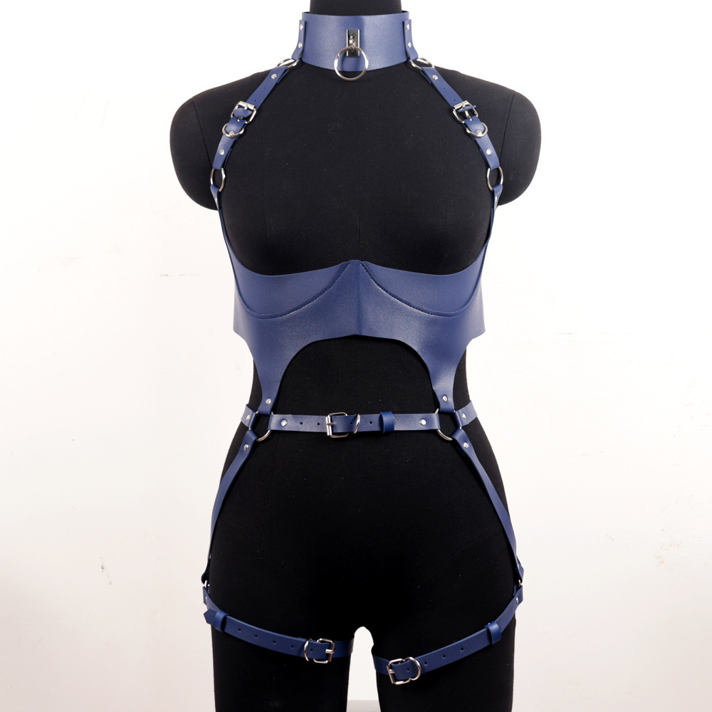 Set Tali Kekang Kulit Wanita L - Leather Work Harness ulasan dan harga