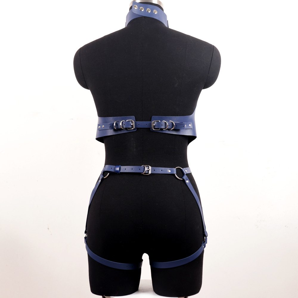 Set Tali Kekang Kulit Wanita L - Leather Work Harness ulasan dan harga