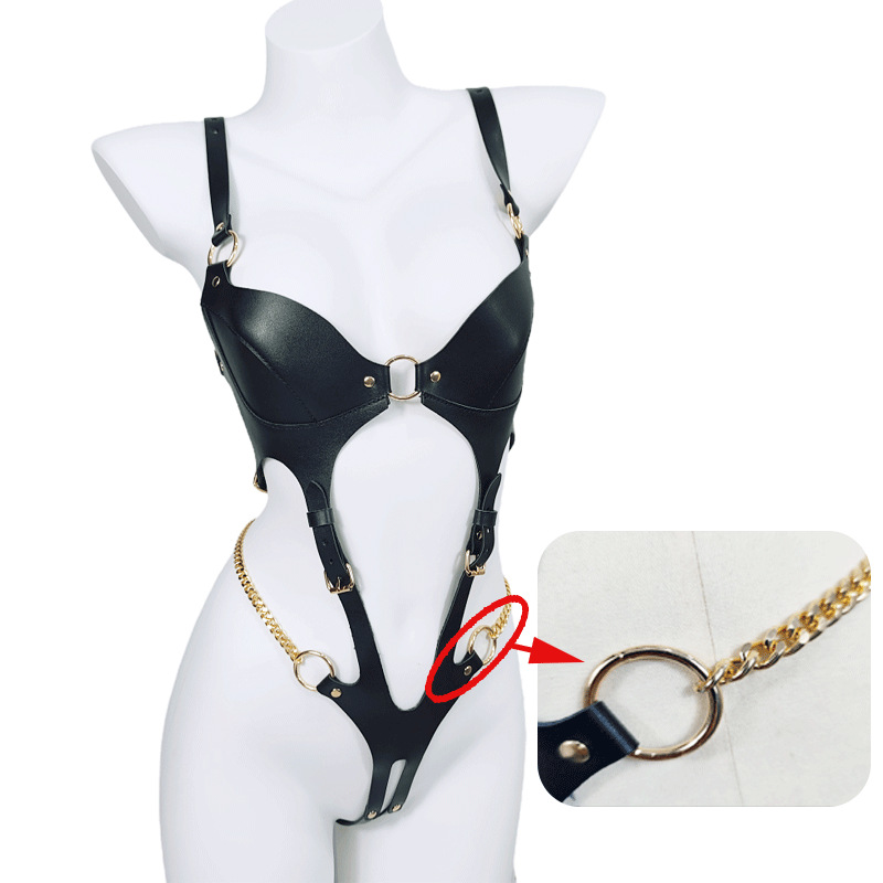 Harness Tubuh Goth Bondage Hol - Leather Work Harness ulasan dan harga