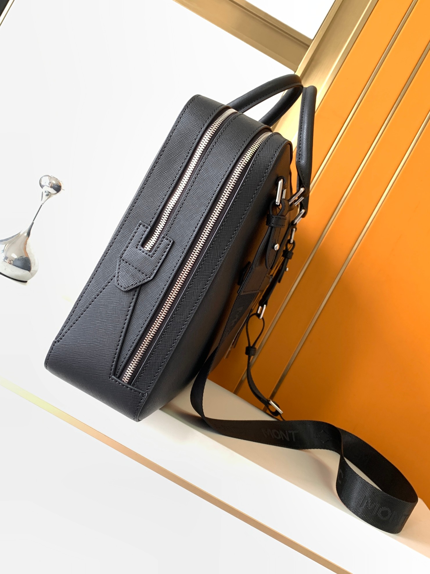 Tas Jinjing Pria Mewah, Tas Ke - Leatherwork Bag ulasan dan harga