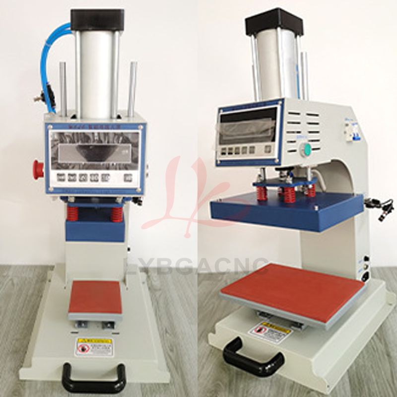 Mesin Press Panas Pneumatik Ot - Leatherwork Logo ulasan dan harga
