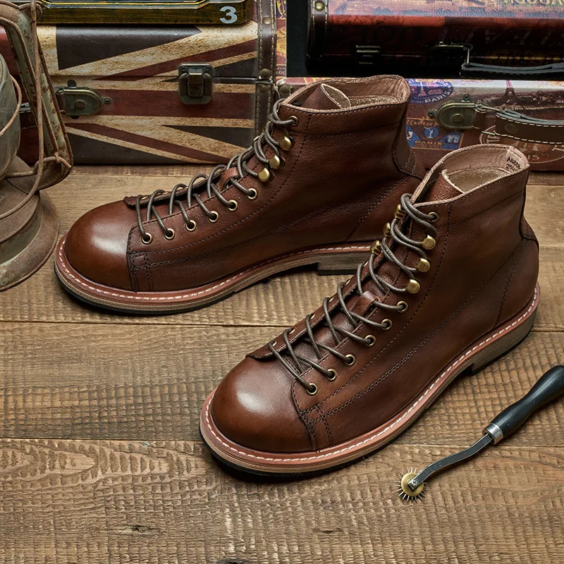 Sepatu bot pria ukuran besar I - Leatherwork Tools ulasan dan harga