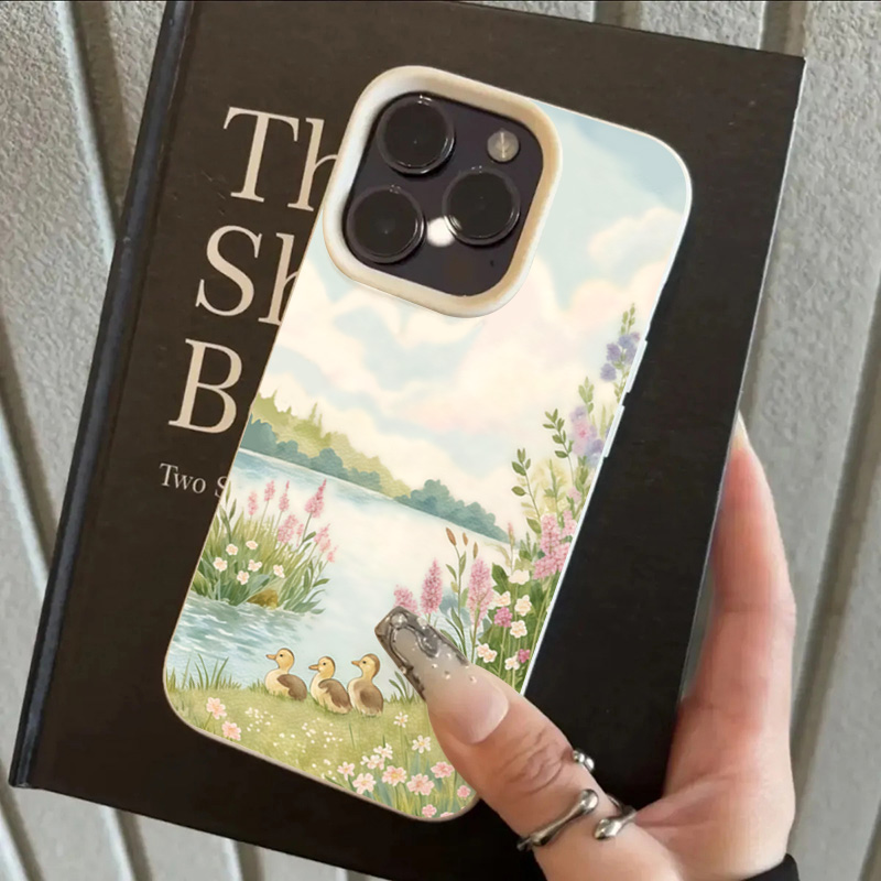 Casing HP Motif Bebek Lucu Unt - Leather X ulasan dan harga