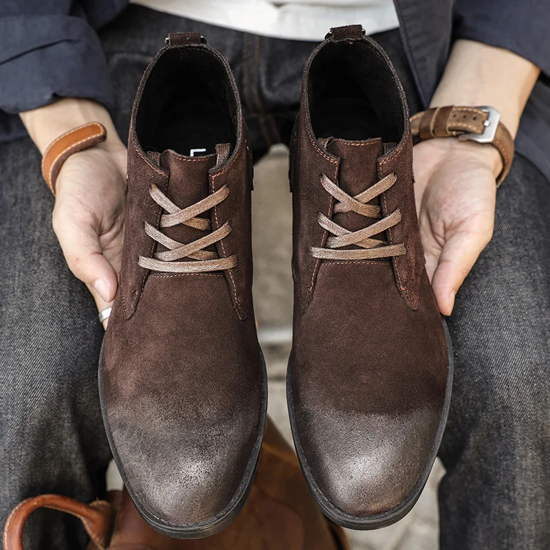 Sepatu Boots Kulit Suede Sapi  - Leatherwork Tools ulasan dan harga