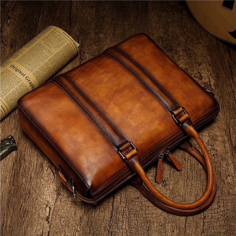 Tas Kerja Kulit Asli YETTIES | - Leatherwork Bag ulasan dan harga