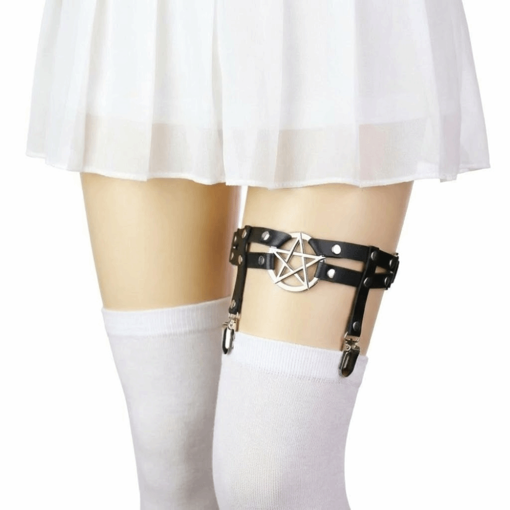 Tali Kaki Pentagram Keren yang - Leather Work Harness ulasan dan harga