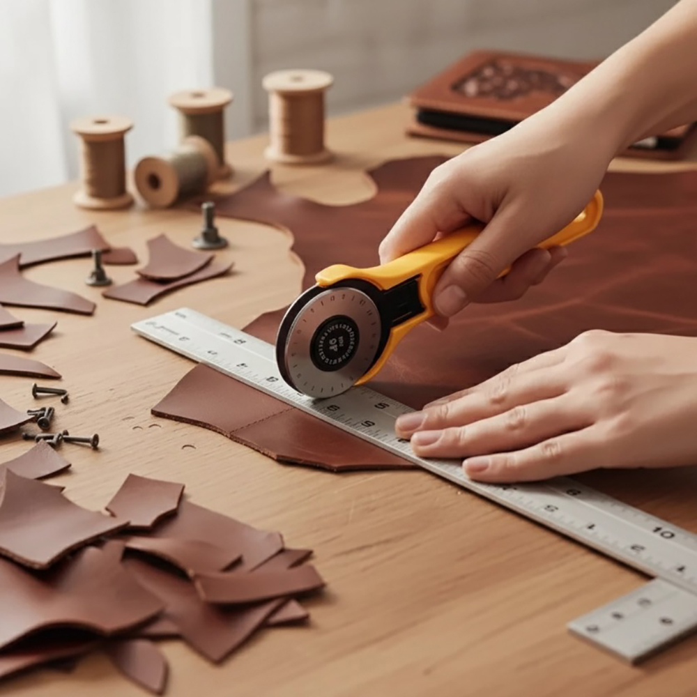 Alat Pemotong Kain Putar 45mm  - Leatherwork Tools ulasan dan harga