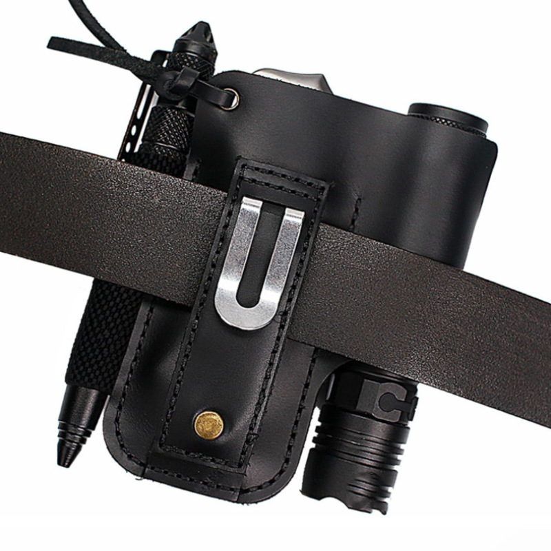 Sarung Alat Senter Kulit EDC M - Leatherwork Tools ulasan dan harga