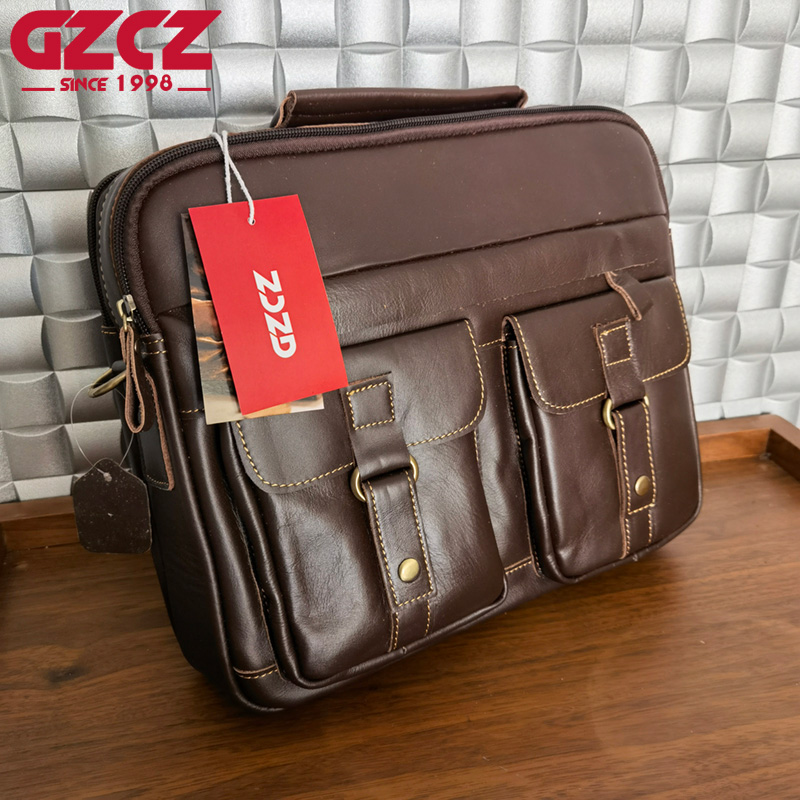 Tas Selempang Pria GZCZ, Tas K - Leatherwork Bag ulasan dan harga