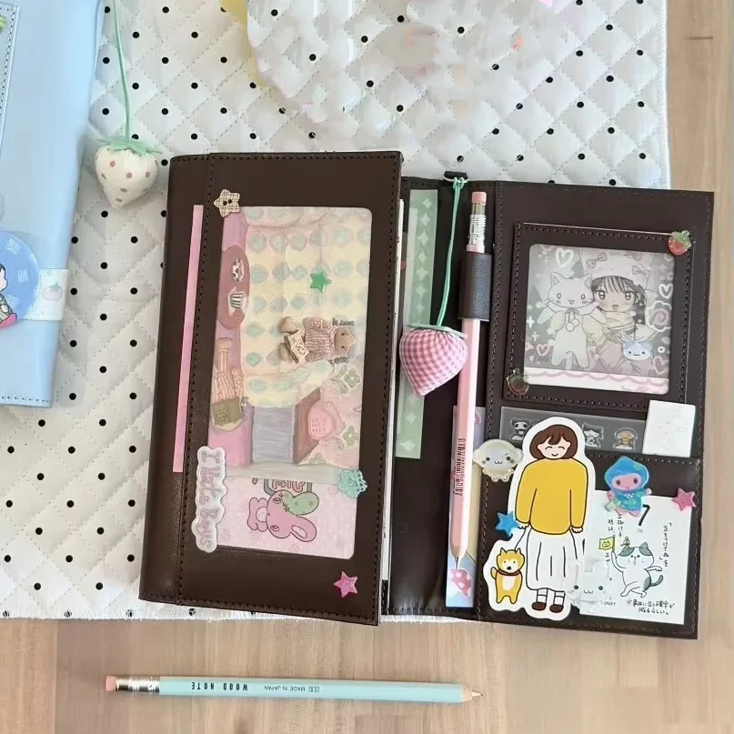 Jurnal Kulit Lipat Tiga A6 Ret - Leather Work Notebook ulasan dan harga