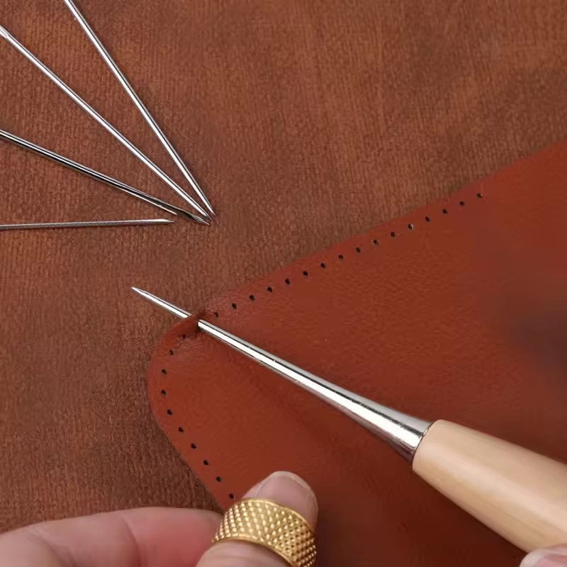 13 Buah Set Jahit Kulit Tas Ta - Leatherwork Thread ulasan dan harga