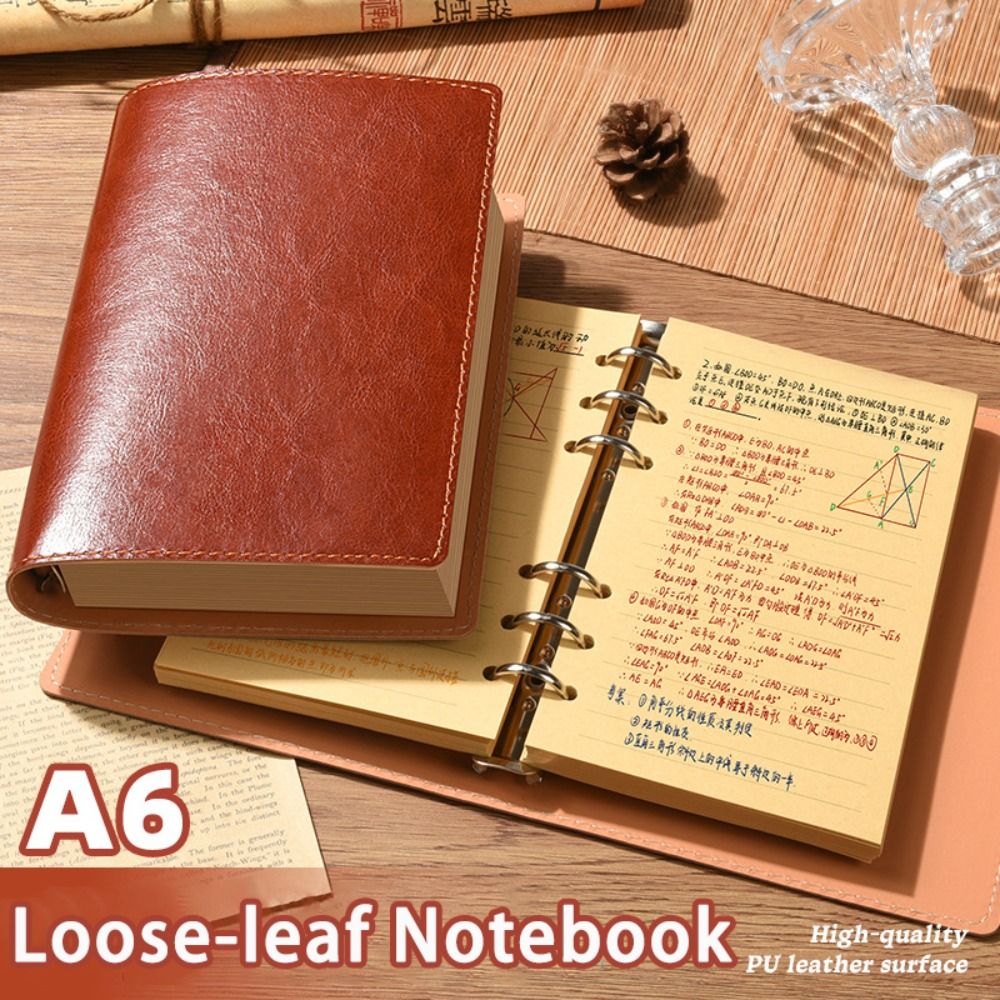 Buku Catatan A5/A6 Baru, Jurna - Leather Work Notebook ulasan dan harga