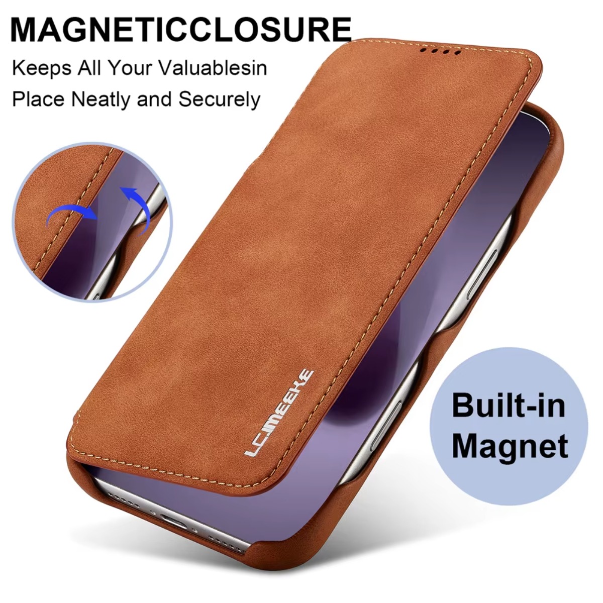 Dompet Kulit dengan Penutup Ma - Leather X ulasan dan harga