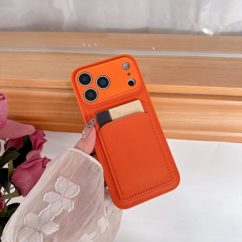 Casing Ponsel Kartu Kulit Oran - Leather X ulasan dan harga