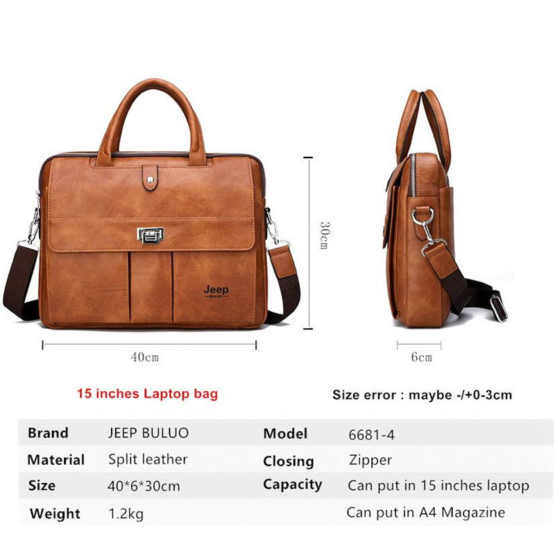 Tas Kulit Pria Jeep Buluo, Tas - Leatherwork Bag ulasan dan harga