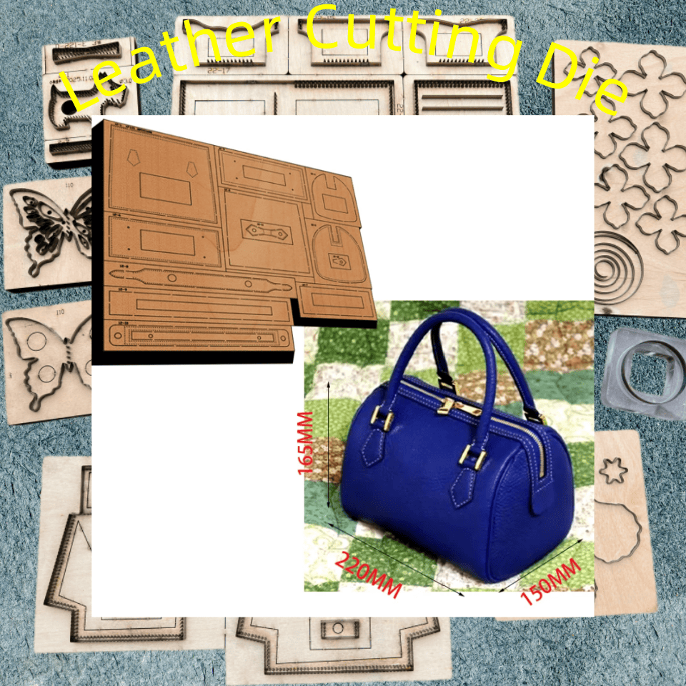 Cetakan Tas & Dompet Kayu XF14 - Leatherwork Flowers ulasan dan harga