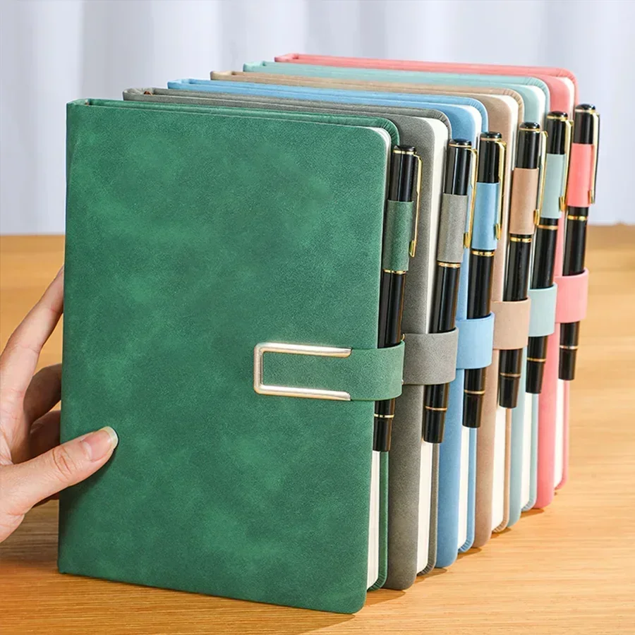 1 buah Buku Catatan Kulit A5 V - Leather Work Notebook ulasan dan harga